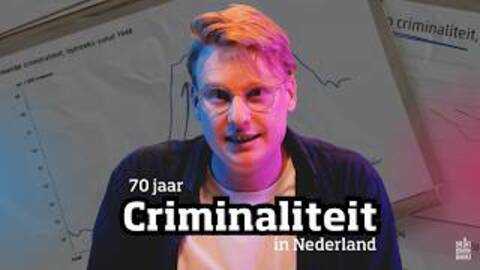 Is Nederland onveiliger dan vroeger? 70 jaar cijfers over criminaliteit