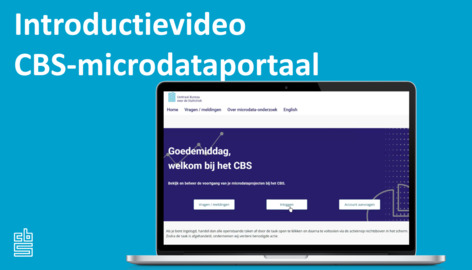 Introductievideo CBS-microdataportaal (demo met testgegevens) | CBS