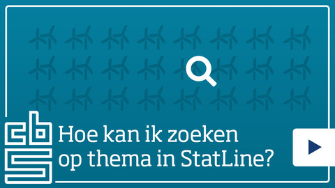 Hoe kan ik zoeken op thema in Statline?