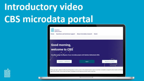 Introduction to the new CBS Microdata Portal (demo with test data) | CBS