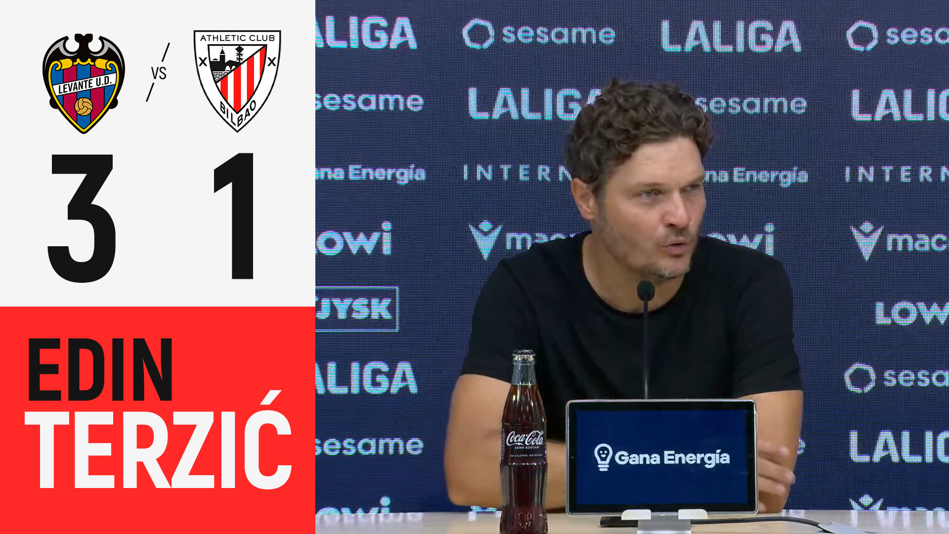Imagen de portada del video Edin Terzić | Levante UD 3-1 Athletic Club | LaLiga 2026/27 J6