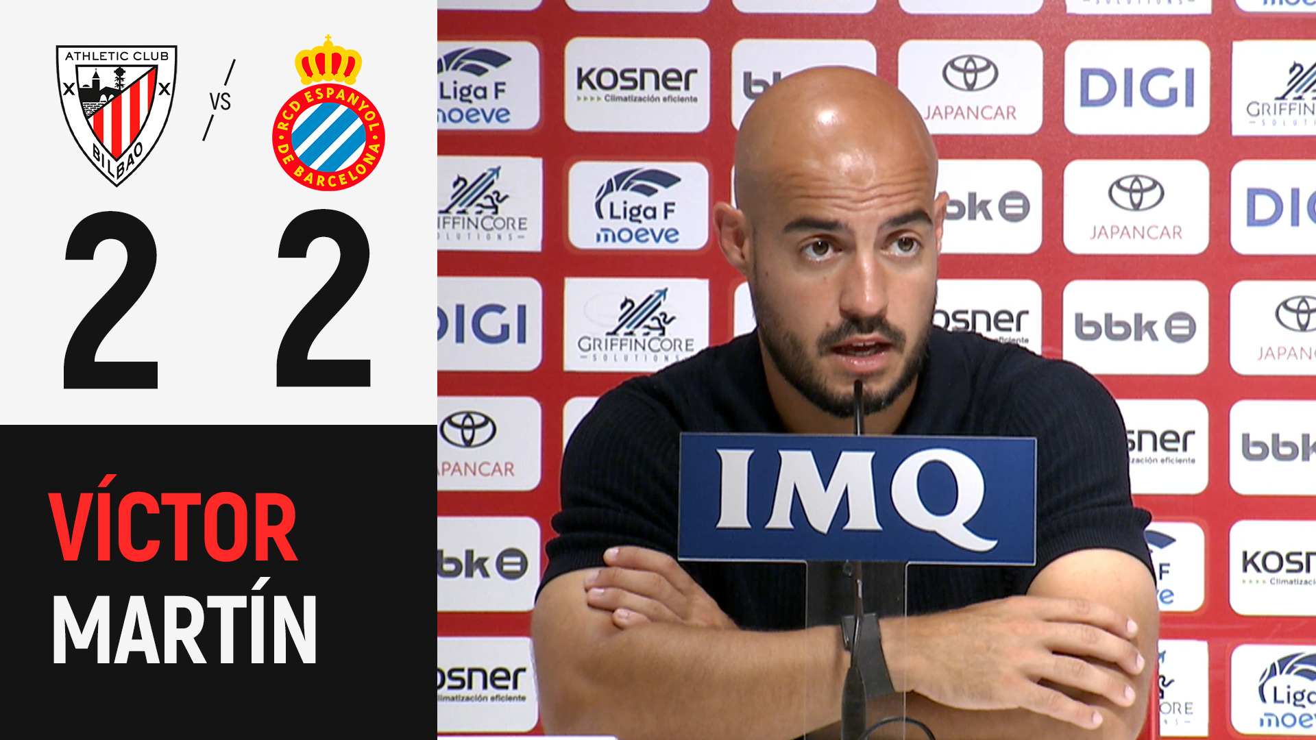  Víctor Martín | Athletic Club 2-2 RCD Espanyol | J3 Liga F
