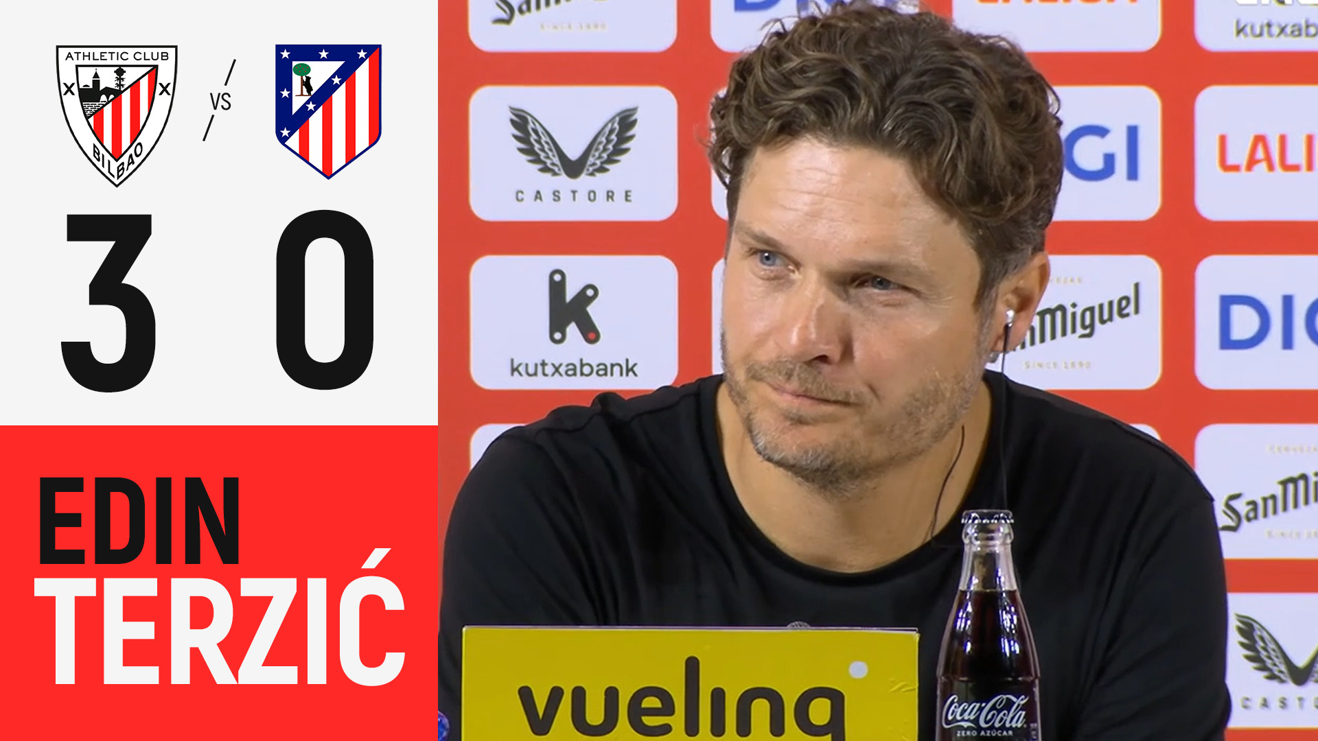 Imagen de portada del video Edin Terzić | Athletic Club 3-0 Atlético de Madrid | LaLiga 2026/27 J4