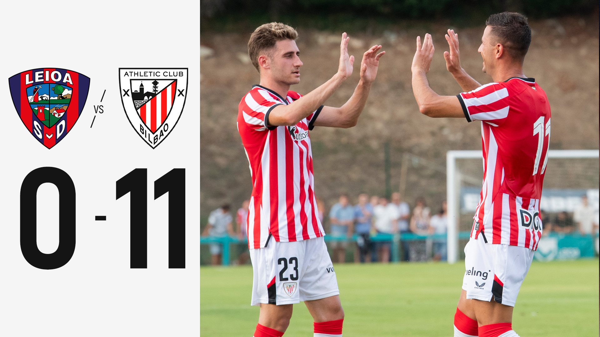 Imagen de portada del video SD Leioa 0 – 11 Athletic Club I 2026/27 Denboraldiaurrea