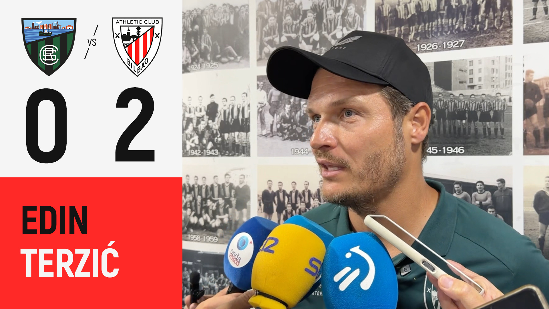 Imagen de portada del video Edin Terzić I Sestao River 0 – 2 Athletic Club