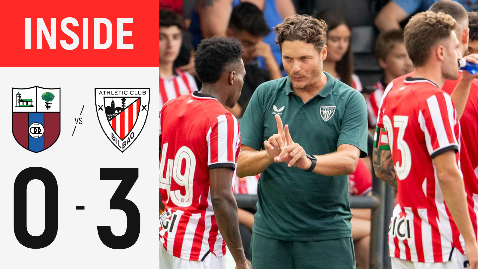 INSIDE I CD Derio 0-3 Athletic Club I 2026/27 Denboraldiaurrea