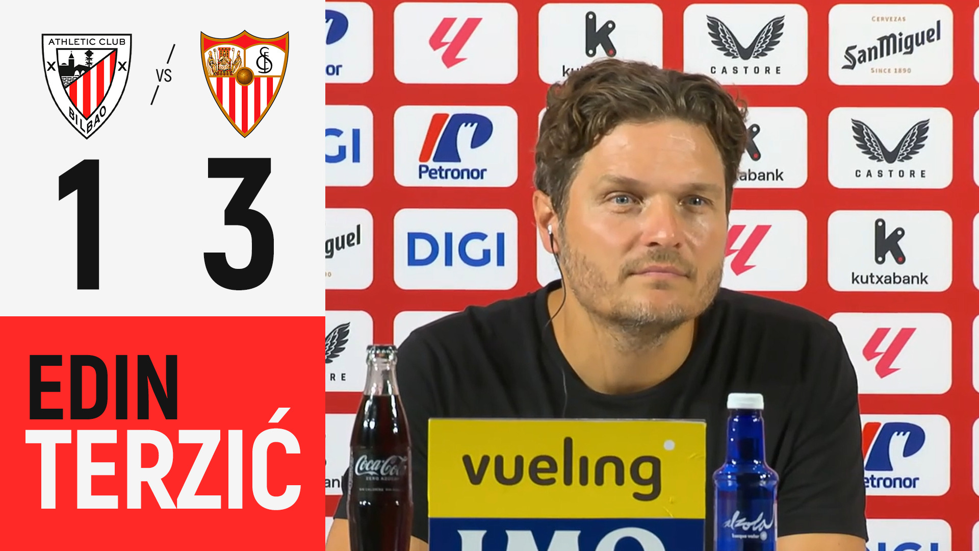 Imagen de portada del video Edin Terzić | Athletic Club 1-3 Sevilla FC | LaLiga 26/27 J2