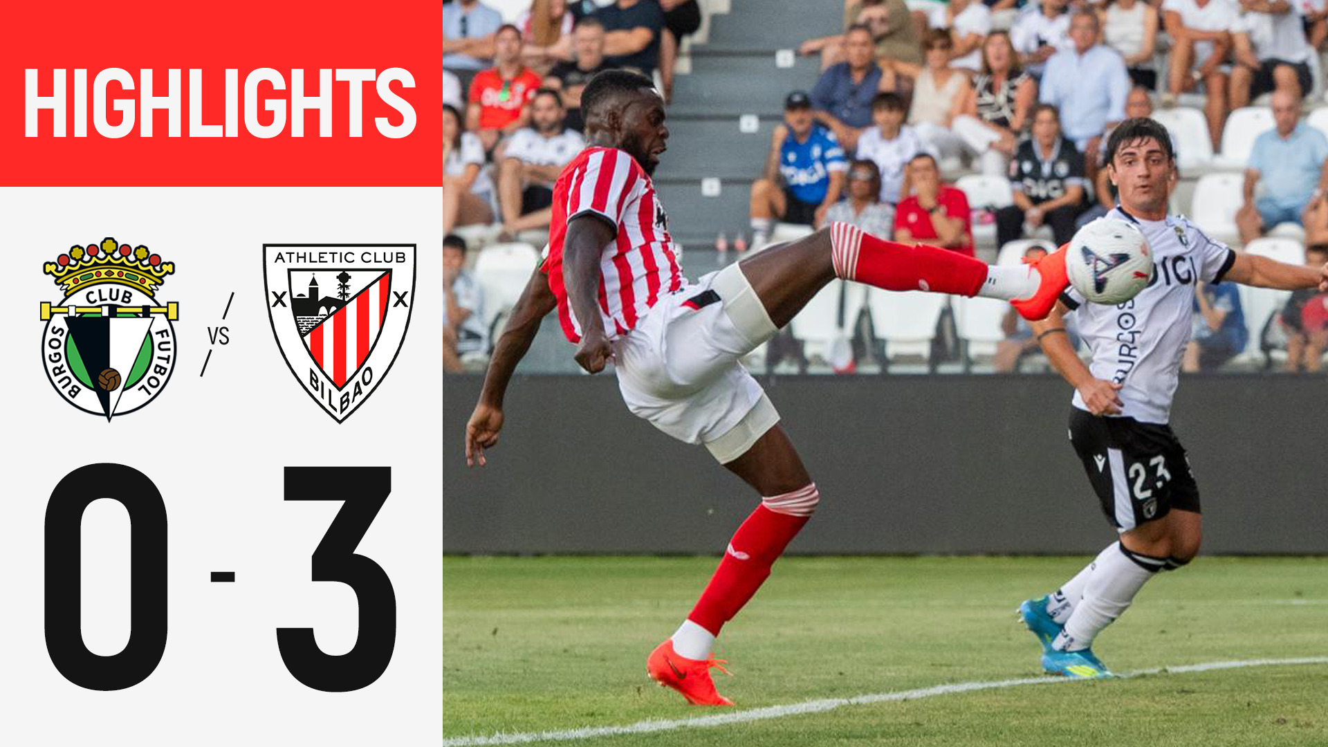 Highlights | Burgos CF 0-3 Athletic Club |  Pre-season 2026/27