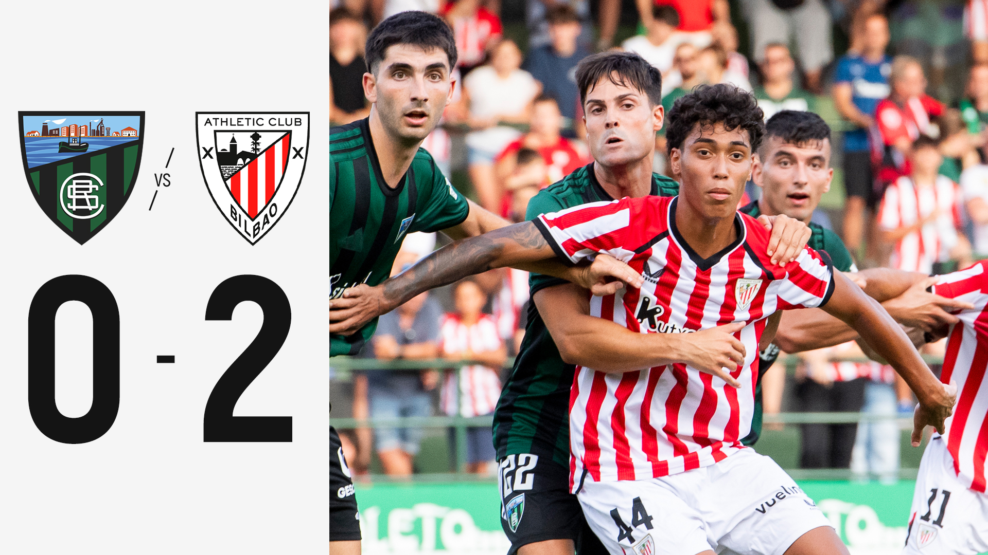 Imagen de portada del video Sestao River 0 – 2 Athletic Club I 2026/27 Pre-season