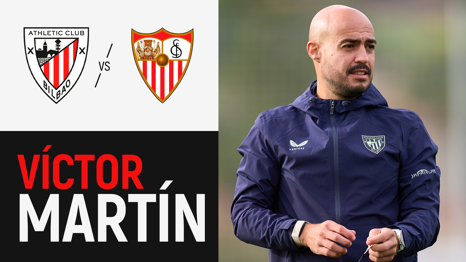 Imagen de portada del video Víctor Martín | pre Athletic Club-Sevilla FC | J8 Liga F