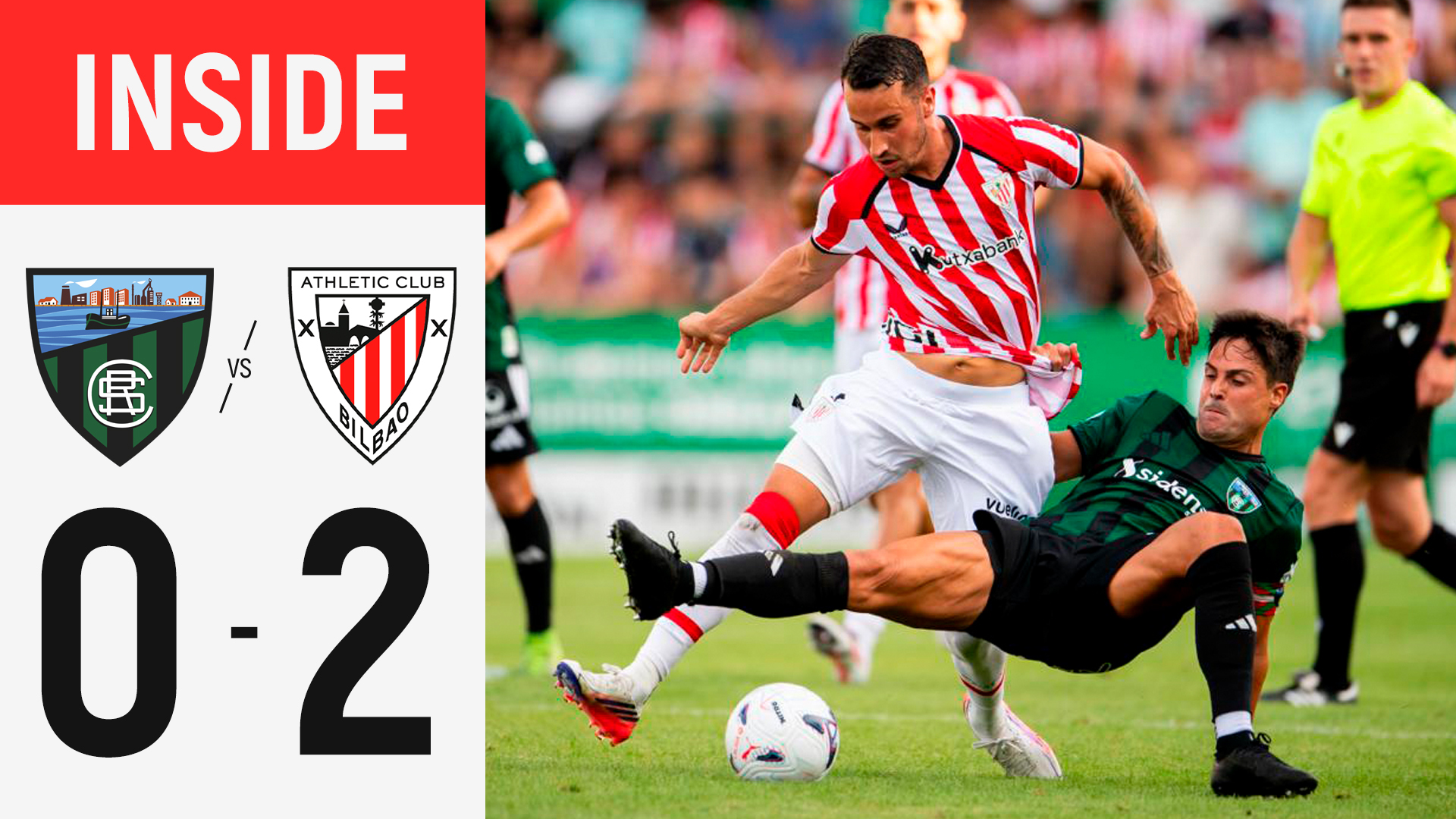 INSIDE I Sestao River 0-2 Athletic Club I Pretemporada 2026/27