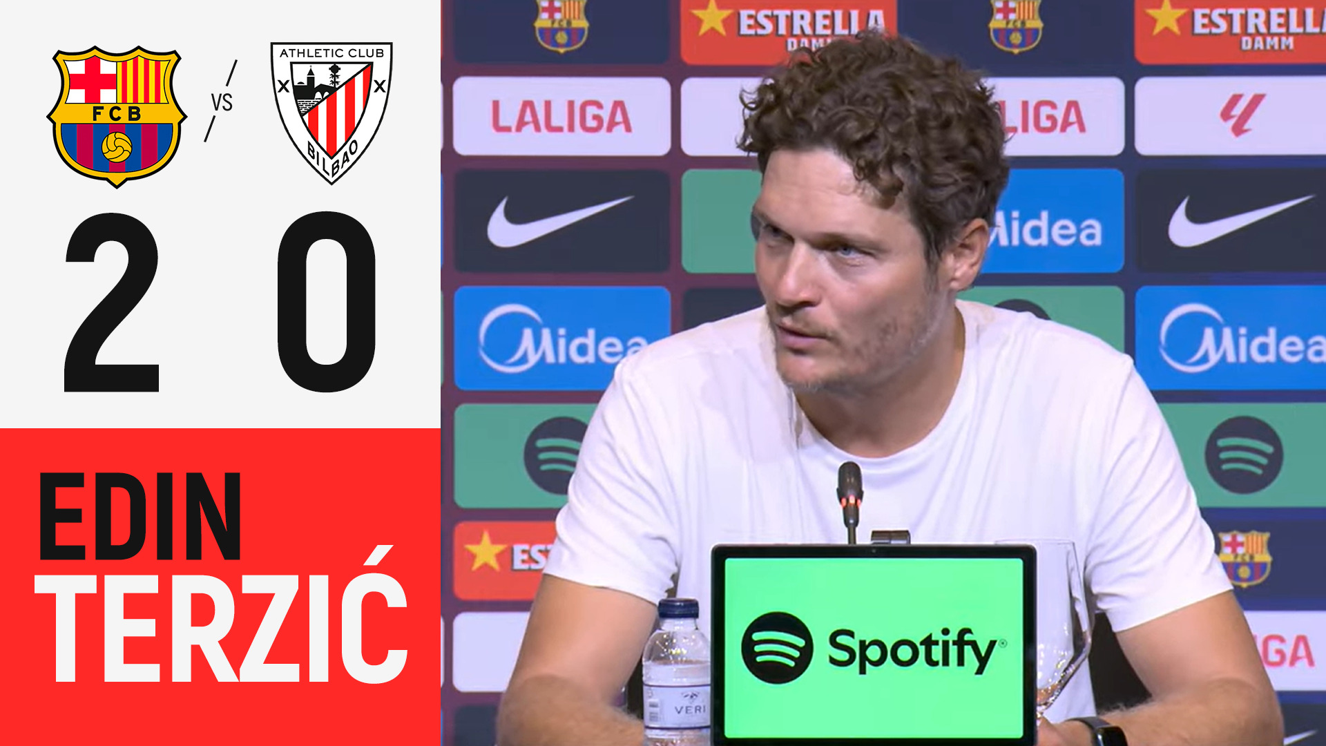 Edin Terzić | FC Barcelona 2-0 Athletic Club | LaLiga 2026/27 J1