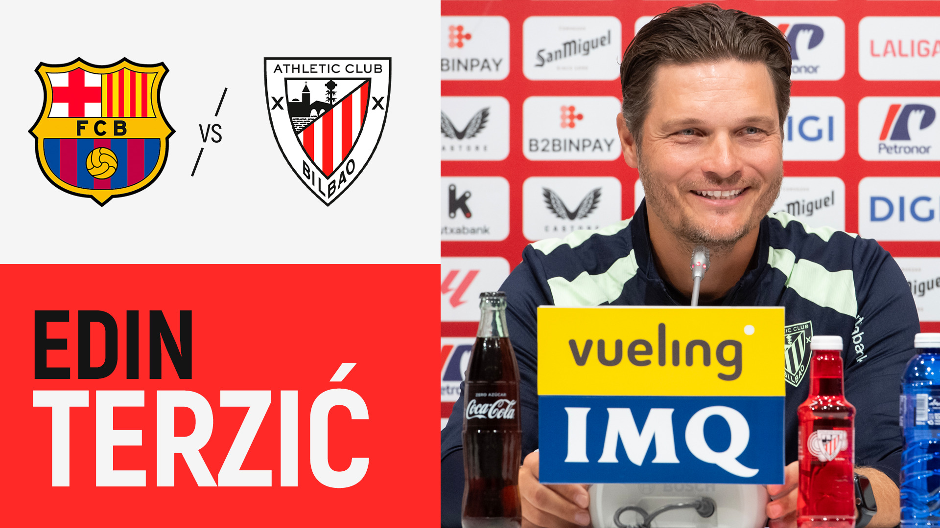 Edin Terzić | pre FC Barcelona-Athletic Club | MD1 LaLiga EA Sports