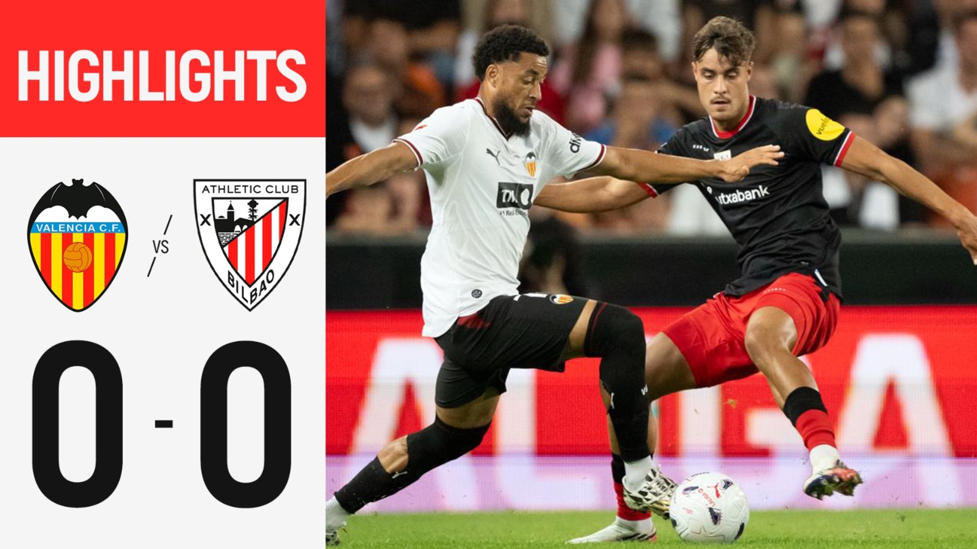 Highlights | Valencia CF 0-0 Athletic Club | LaLiga 2026/27 J9