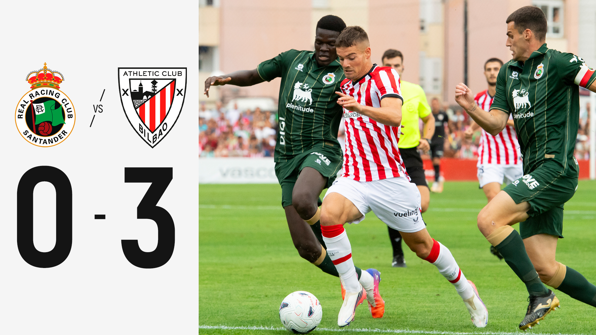 Imagen de portada del video Real Racing Club vs Athletic Club I Pretemporada 2026/27