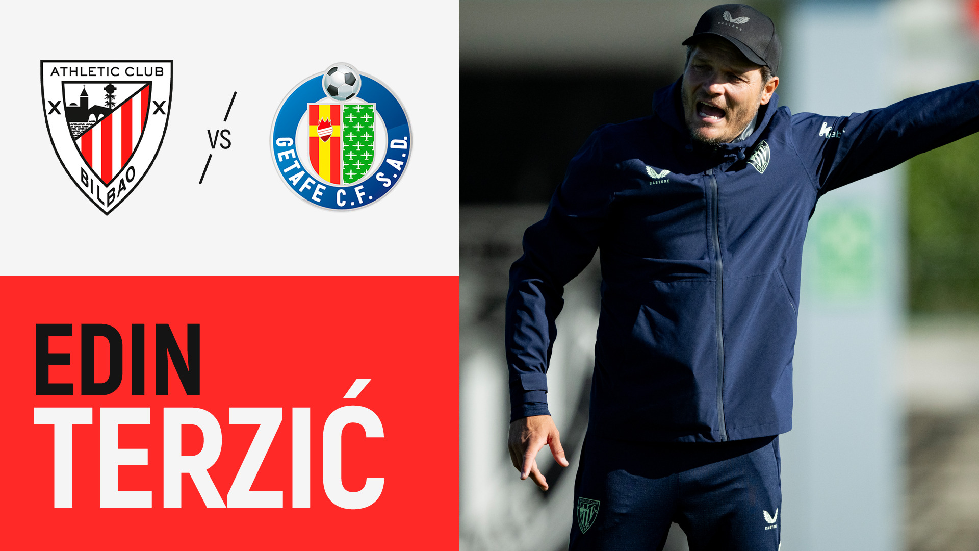 Imagen de portada del video Edin Terzić | pre Athletic Club-Getafe CF | LaLiga EA Sports MD10