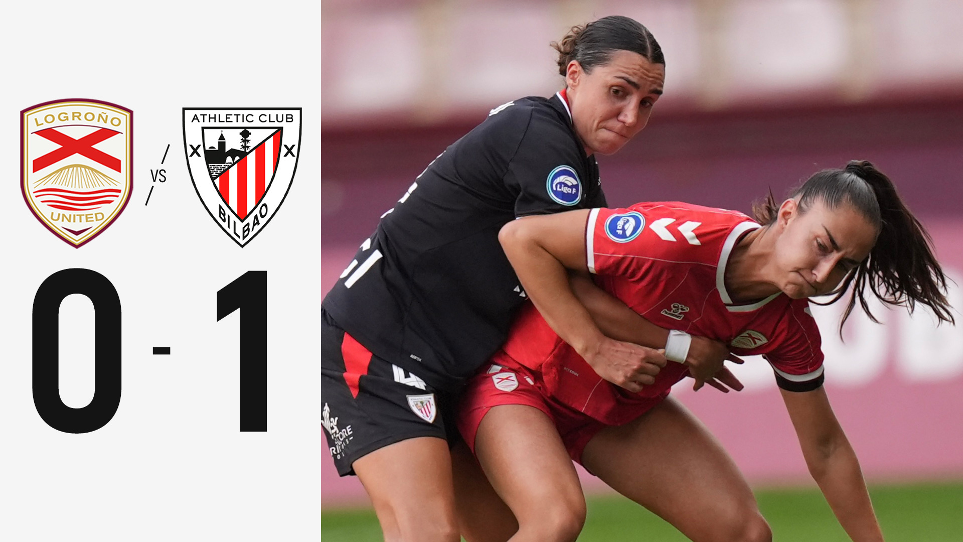 Partido completo. Logroño United 0-1 Athletic Club | J2 Liga F 26/27
