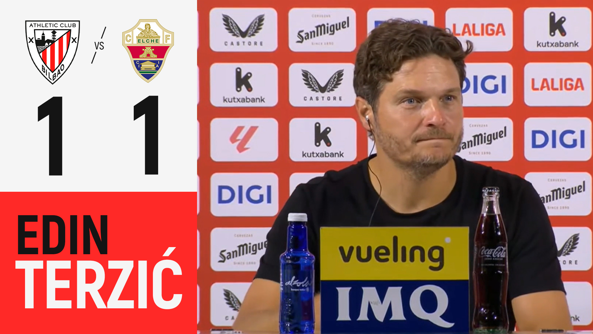 Edin Terzić | Athletic Club 1-1 Elche CF | LaLiga 2026/27 J5