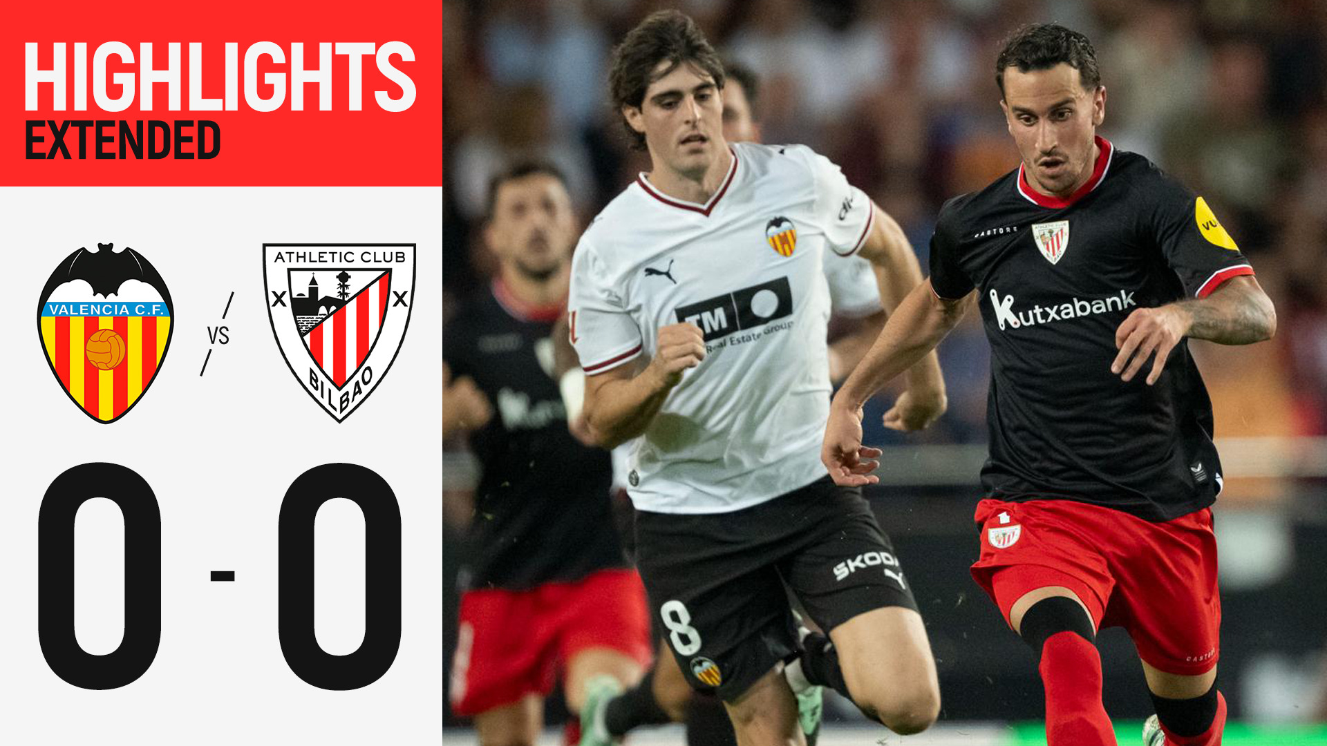 Resumen extendido. Valencia CF 0-0 Athletic Club | J9 LaLiga 26/27