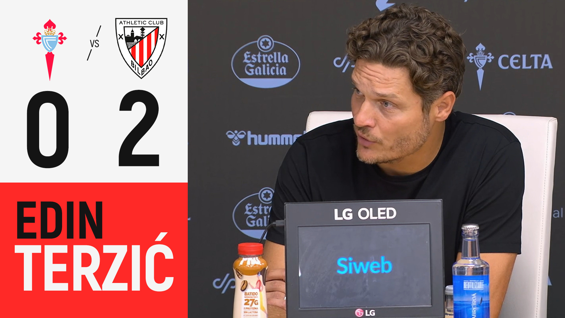 Imagen de portada del video Edin Terzić | RC Celta 0-2 Athletic Club | LaLiga 2026/27 J3
