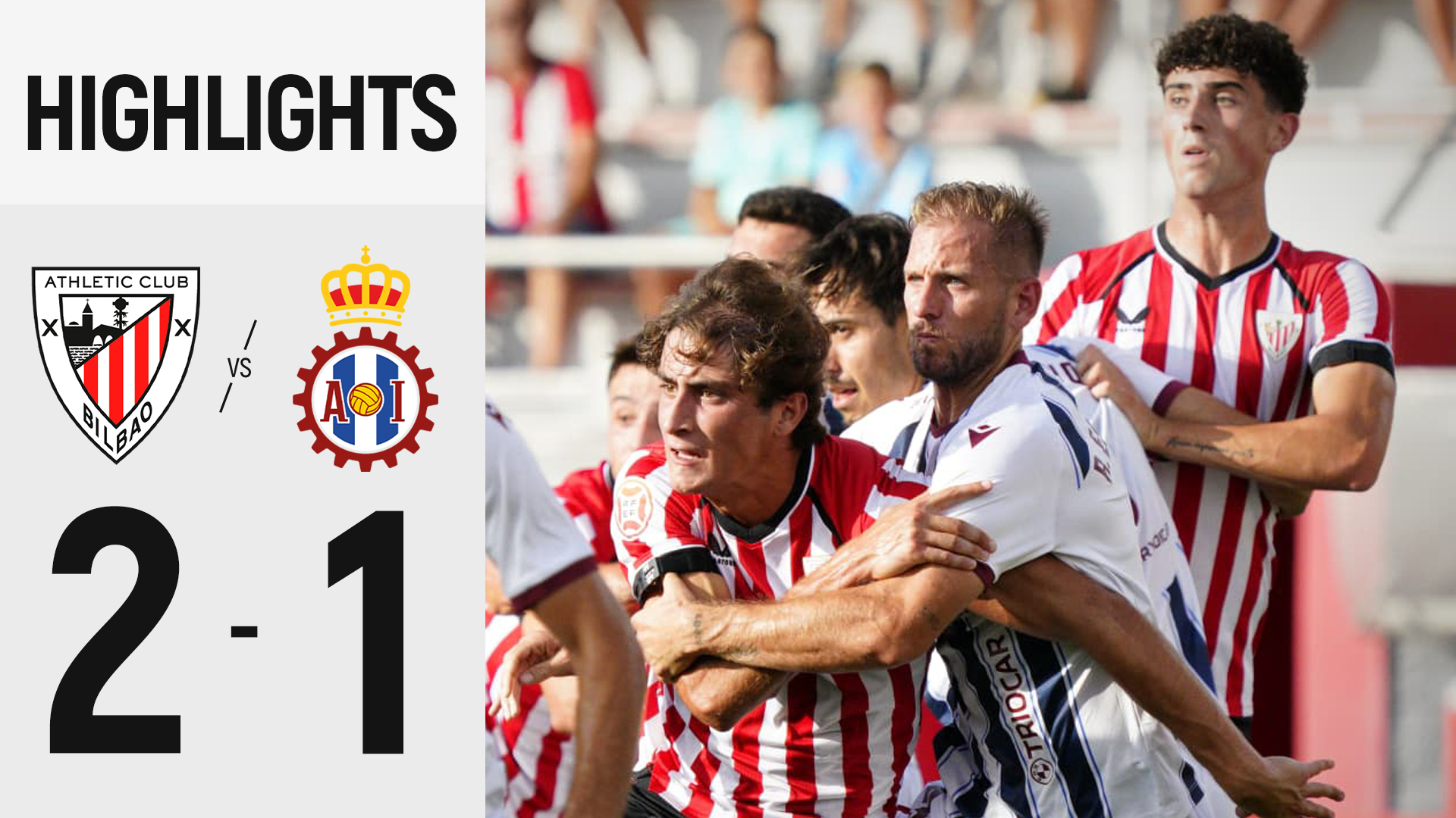 Imagen de portada del video Highlights | Bilbao Athletic 2-1 Real Avilés | Primera Federación 2026/27 J2