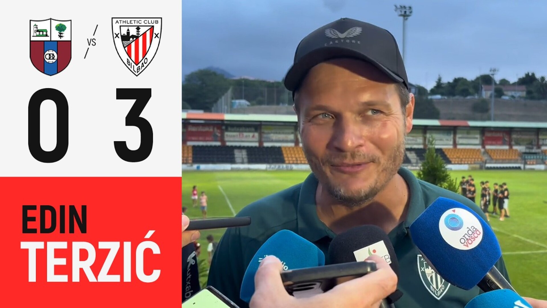 Imagen de portada del video Edin Terzić I CD Derio 0-3 Athletic Club